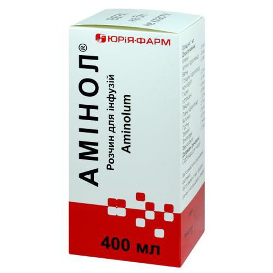 Амінол розчин для інфузій 400 мл №1